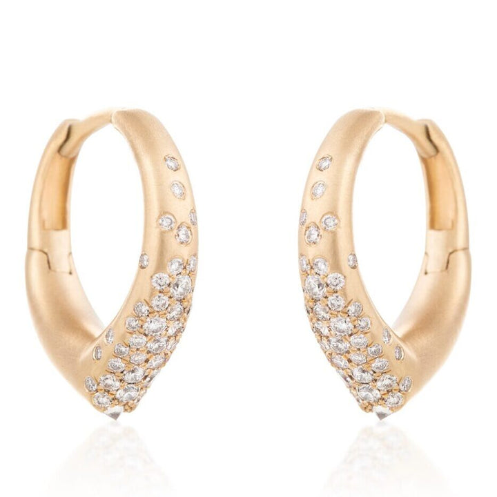 Nada Ghazal The Arch Power Hoop Big Earrings