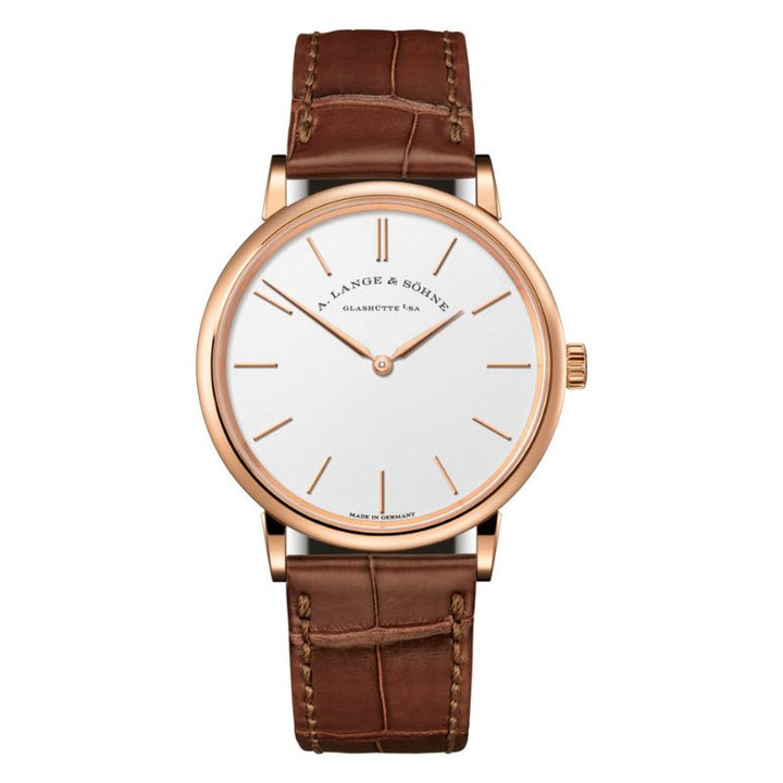 A. Lange & Söhne Saxonia Thin Watch in 18K Pink Gold