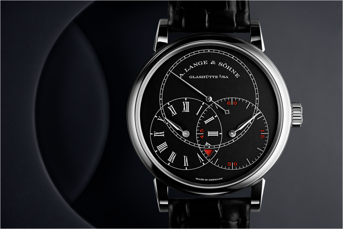 A. Lange & Söhne Richard Lange Jumping Seconds Watch in 18K White Gold