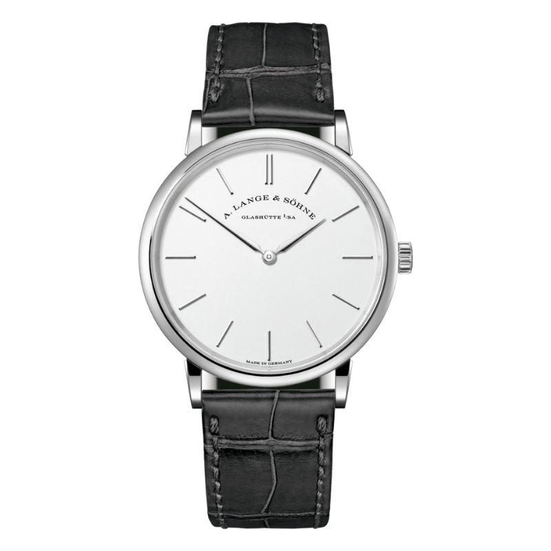 A. Lange & Söhne Saxonia Thin Watch in 18K White Gold