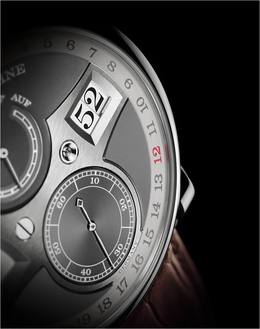 A. Lange & Söhne Zeitwerk Date Watch in 18K White Gold