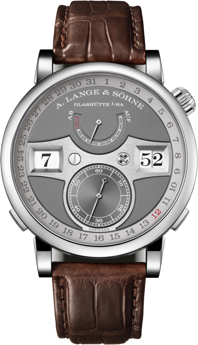 A. Lange & Söhne Zeitwerk Date Watch in 18K White Gold