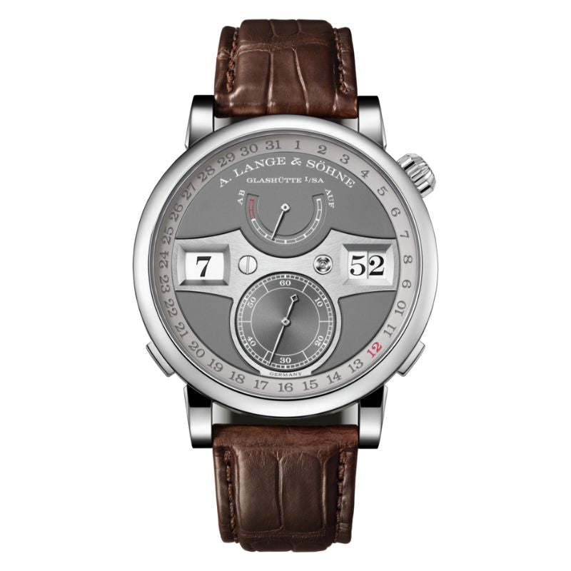A. Lange & Söhne Zeitwerk Date Watch in 18K White Gold