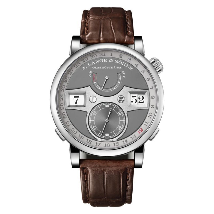 A. Lange & Söhne Zeitwerk Date Watch in 18K White Gold