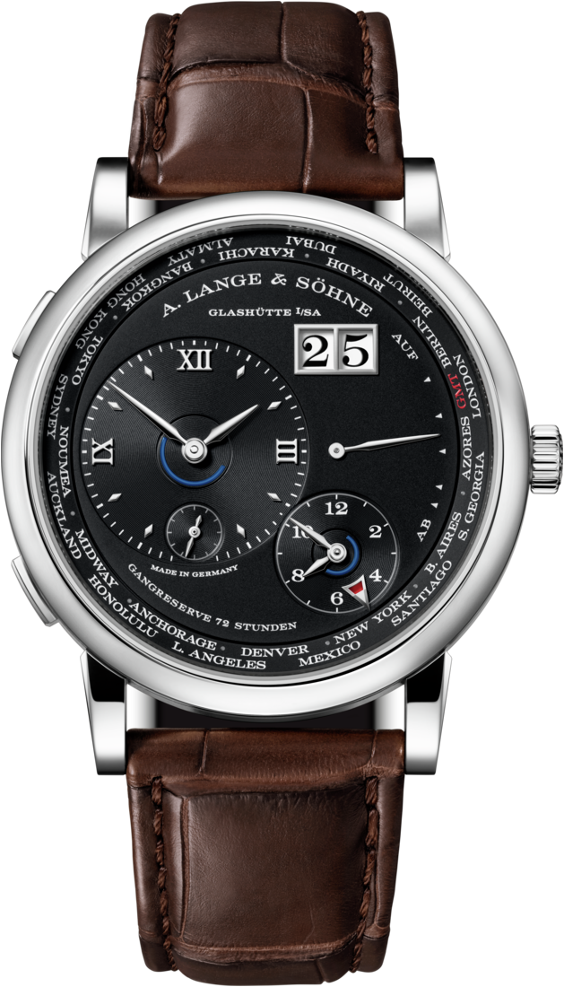 A. Lange & Söhne Lange 1 Time Zone Watch in 18K White Gold