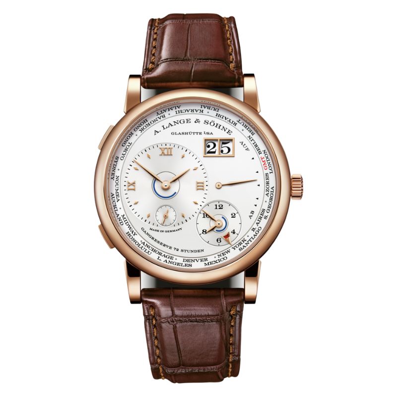 A. Lange & Söhne Lange 1 Time Zone Watch in 18K Pink Gold