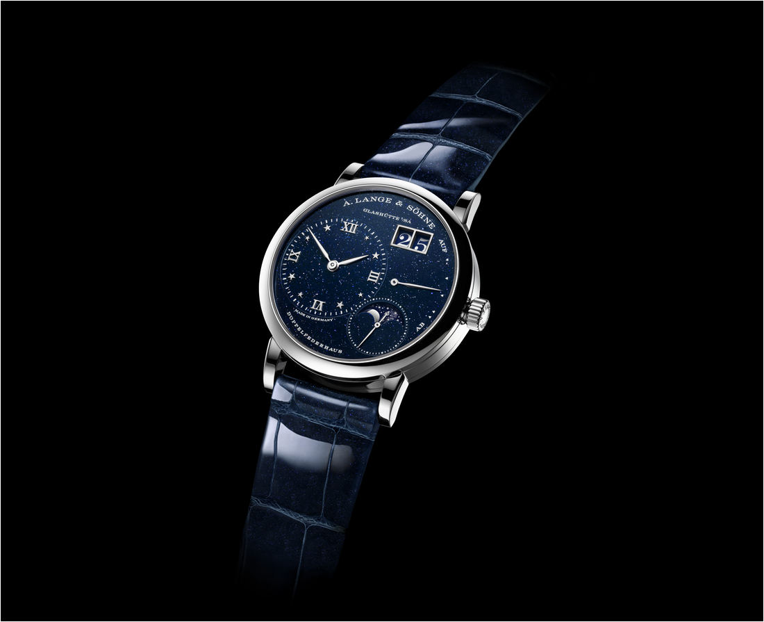 A. Lange & Söhne Little Lange 1 Moon Phase Watch in 18K White Gold