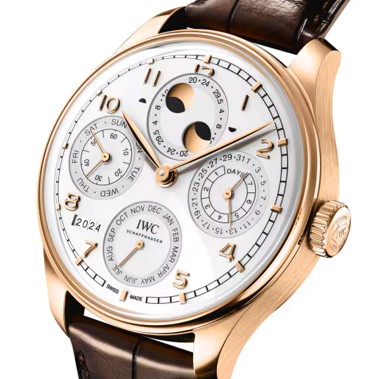 IWC Portugieser Perpetual Calendar 44-Brown Alligator