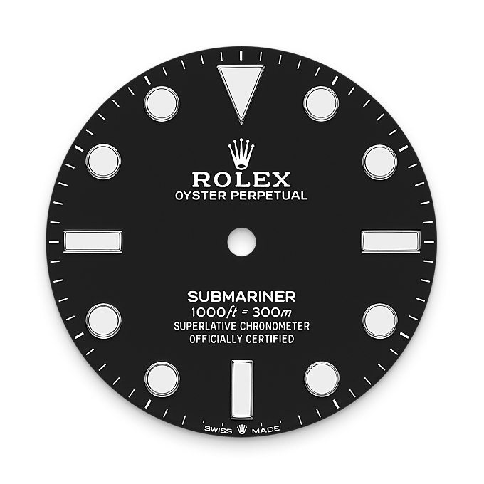 Black dial