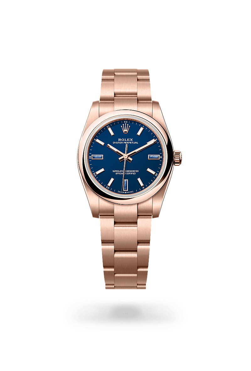 Rolex Oyster Perpetual 34 M124205-0002 – front view