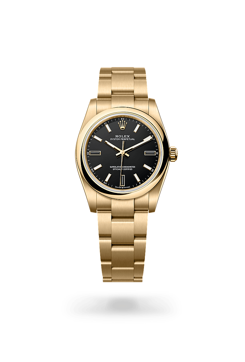 Rolex Oyster Perpetual 34 M124208-0001 – front view