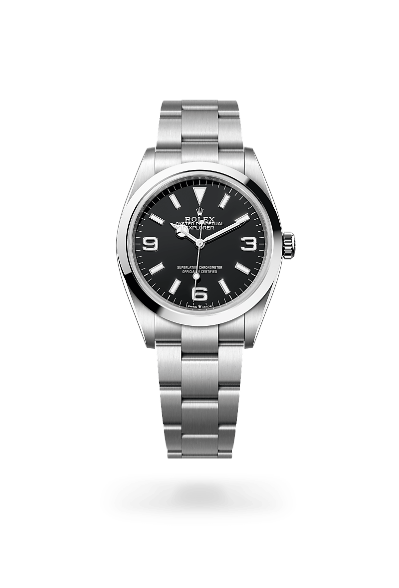 Rolex Explorer 36 M124270-0001 – front view