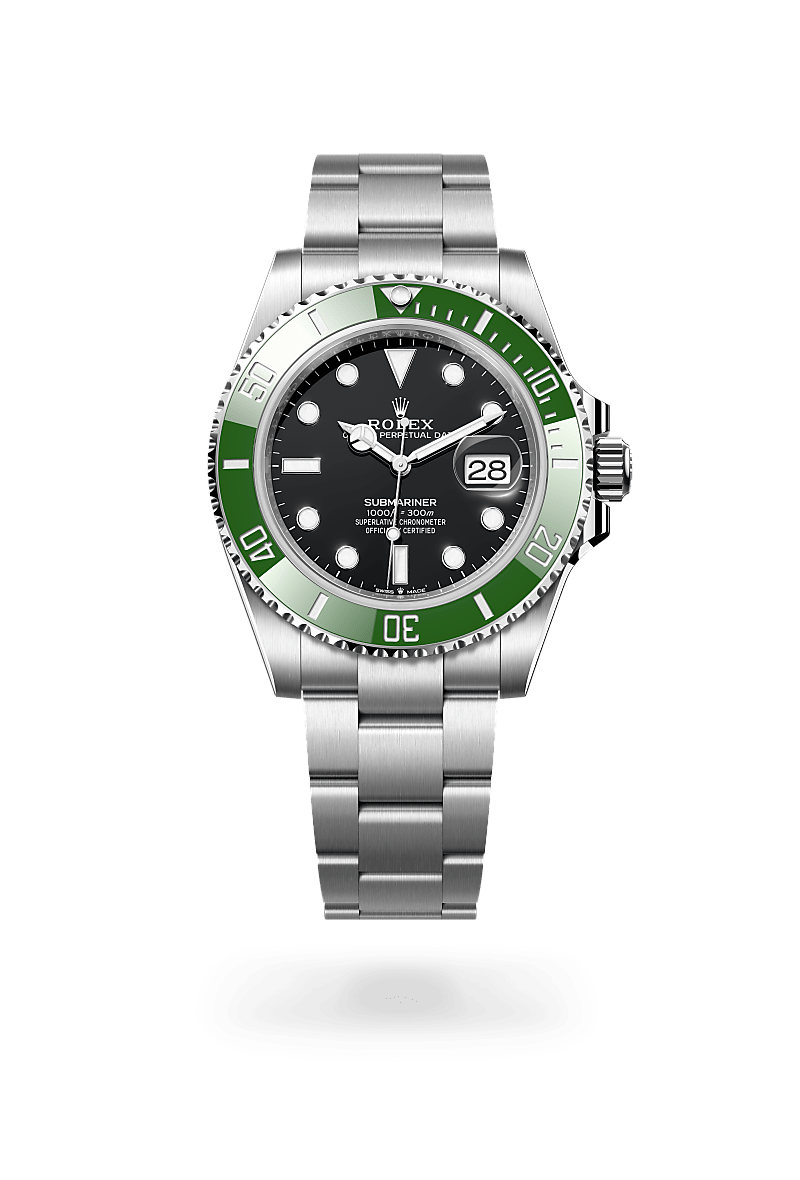 Rolex Submariner Date M126610LV-0002 – front view
