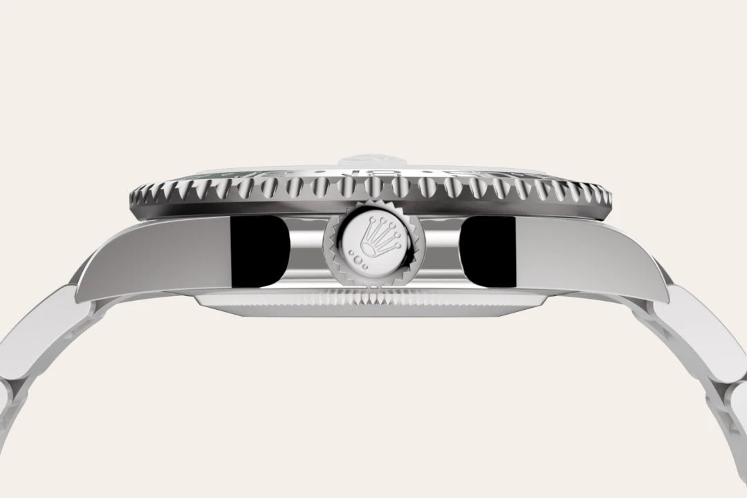 18 kt white gold