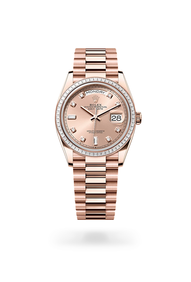 Rolex Day-Date 36 M128395TBR-0002 – front view