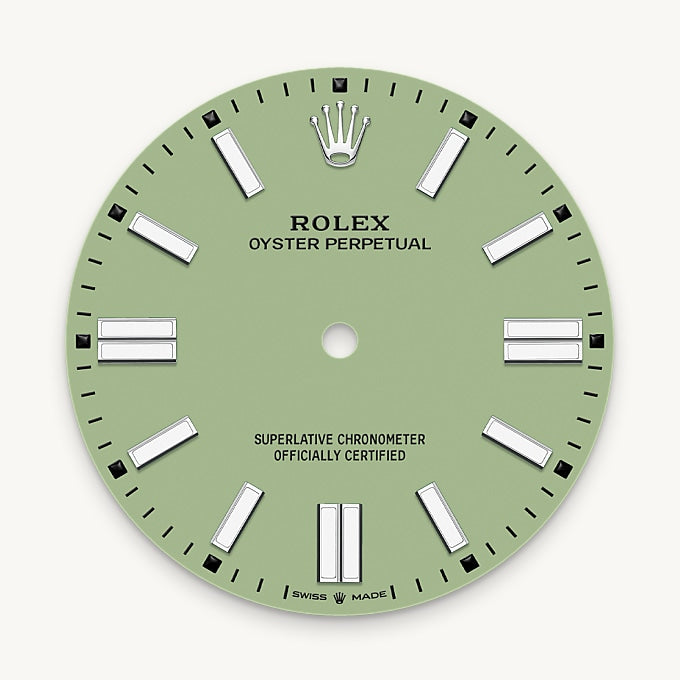 Pistachio dial