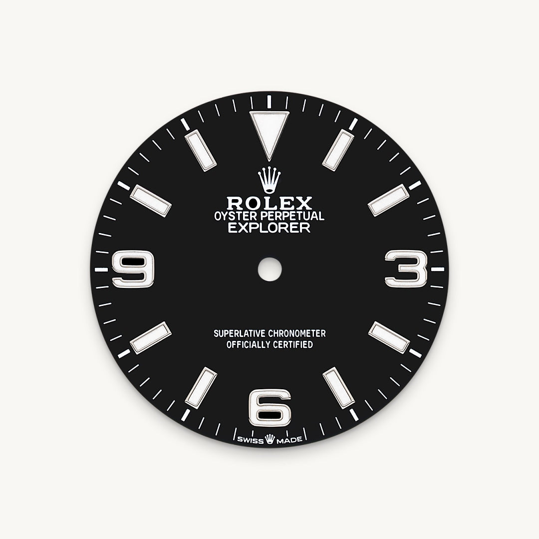 Black dial