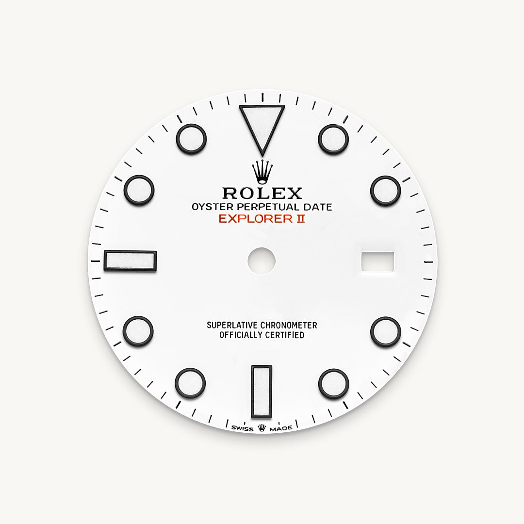 White dial