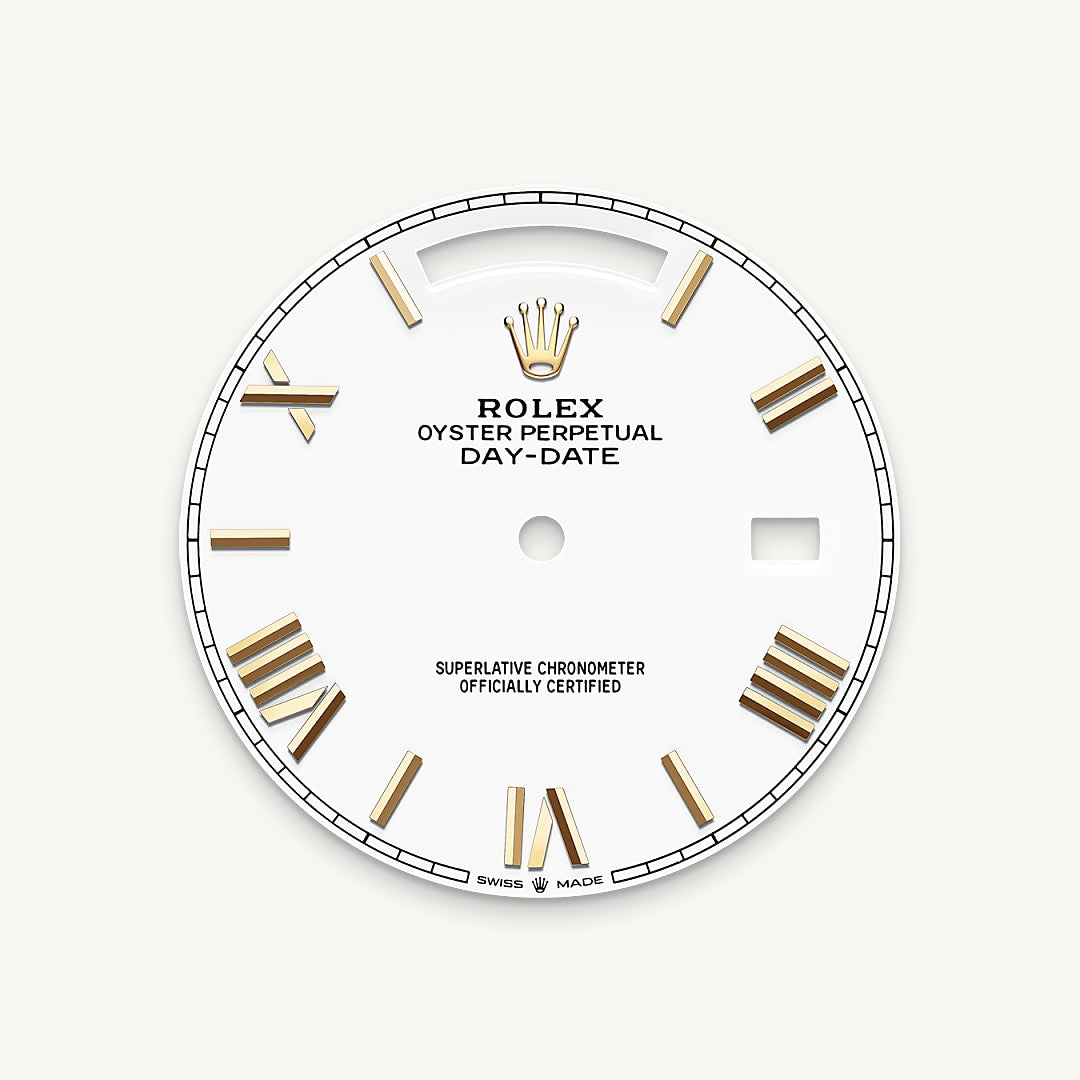 White dial