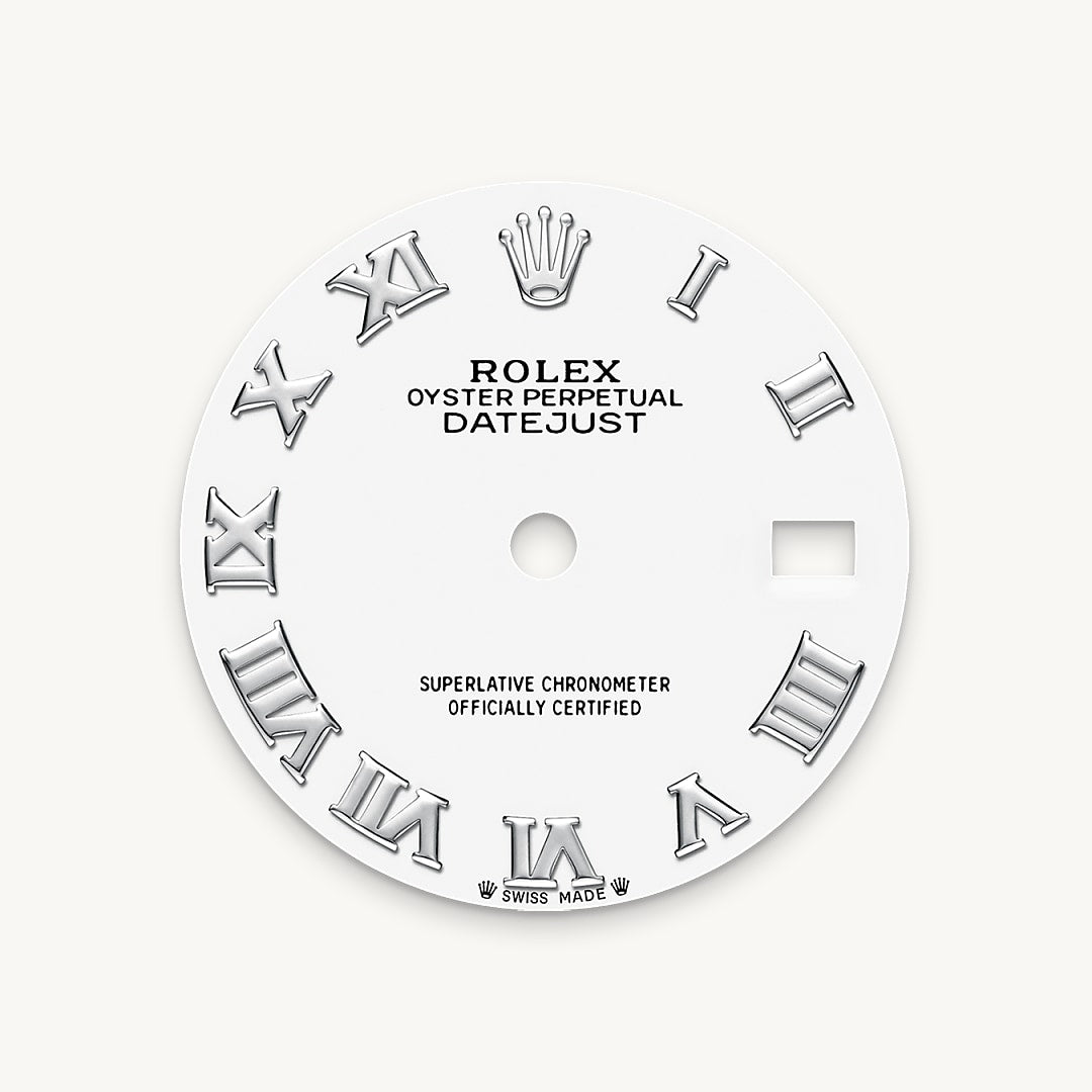 White dial