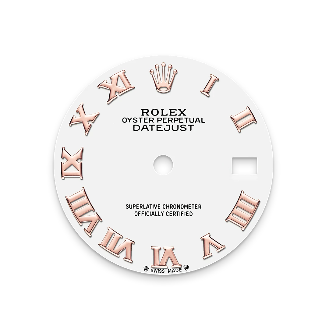 White dial